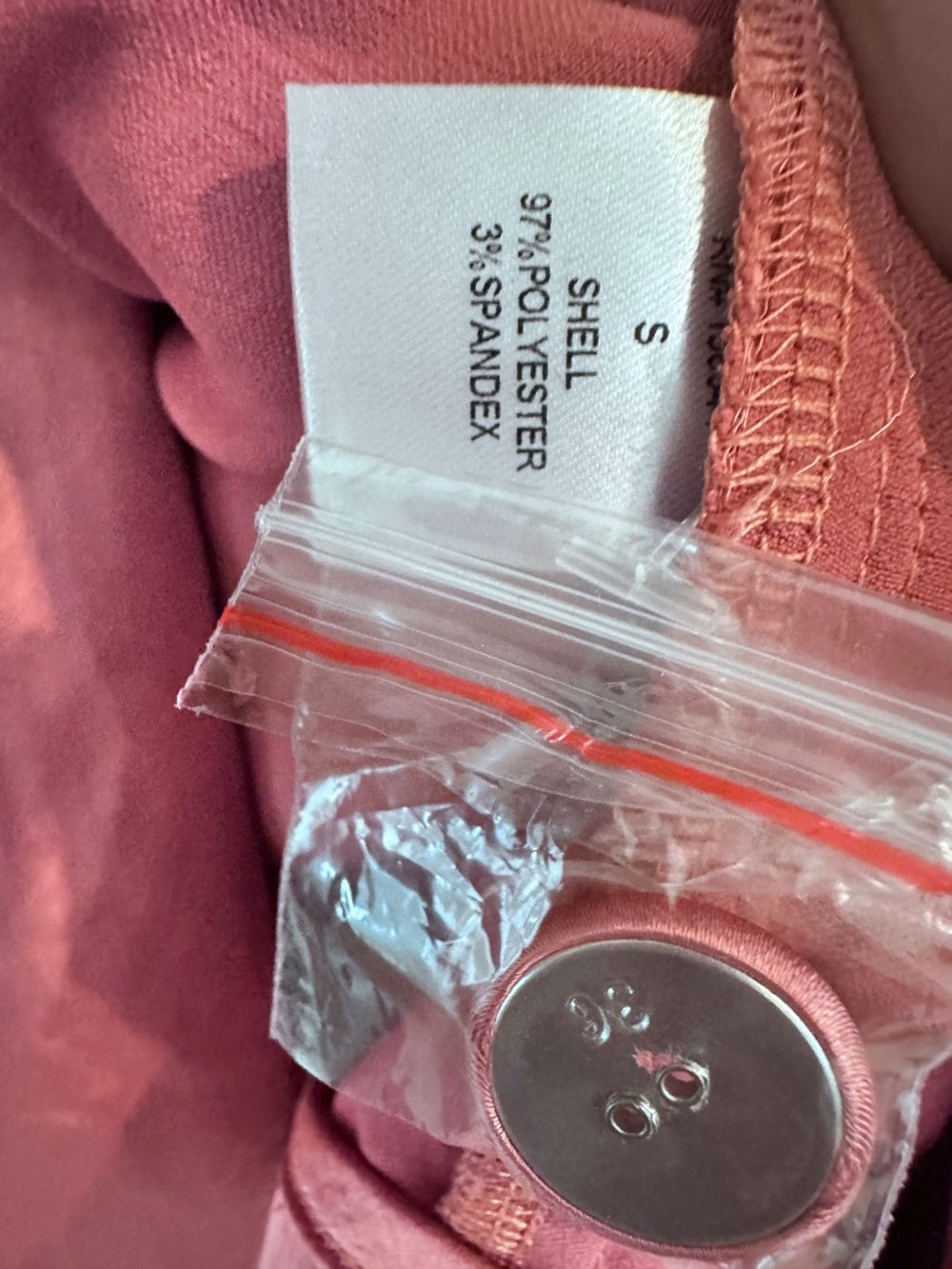 Boutique Satin Blazer Set - Pink - Size Small - Picture 3 of 9